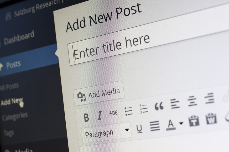 Add new post tab