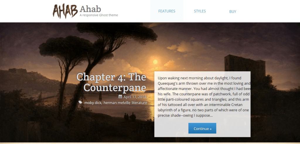 Ahab Ghost Theme