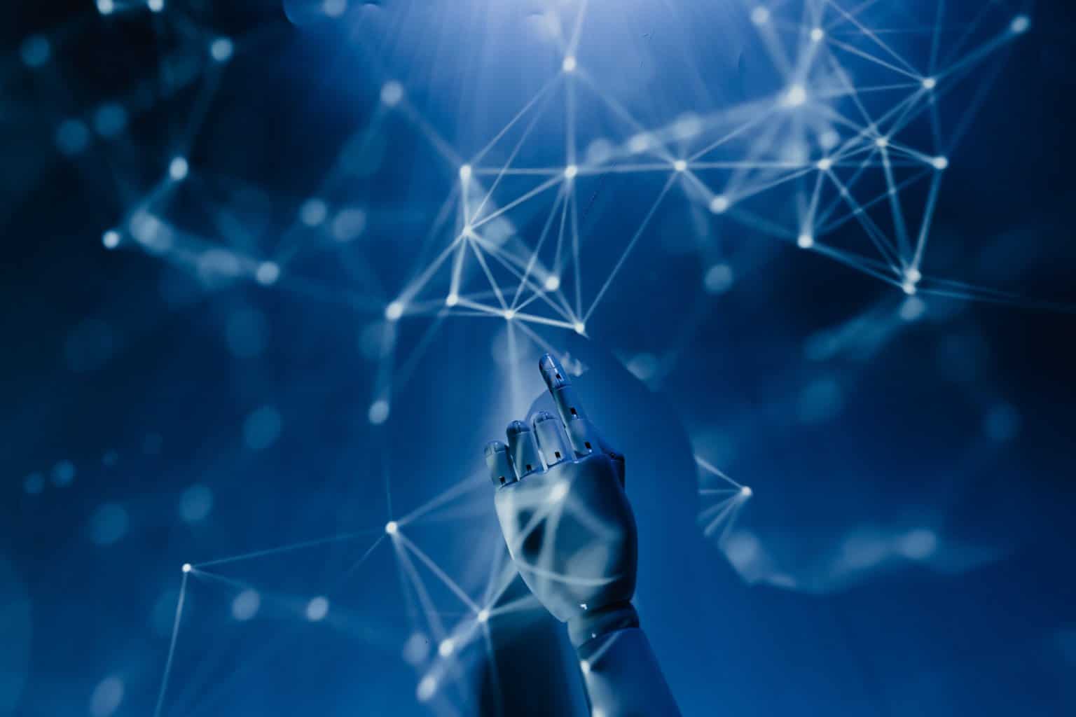 ai marketing hand