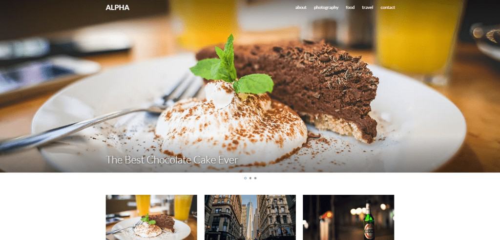 Alpha Ghost Theme