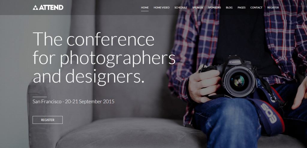 Attend WordPress Theme