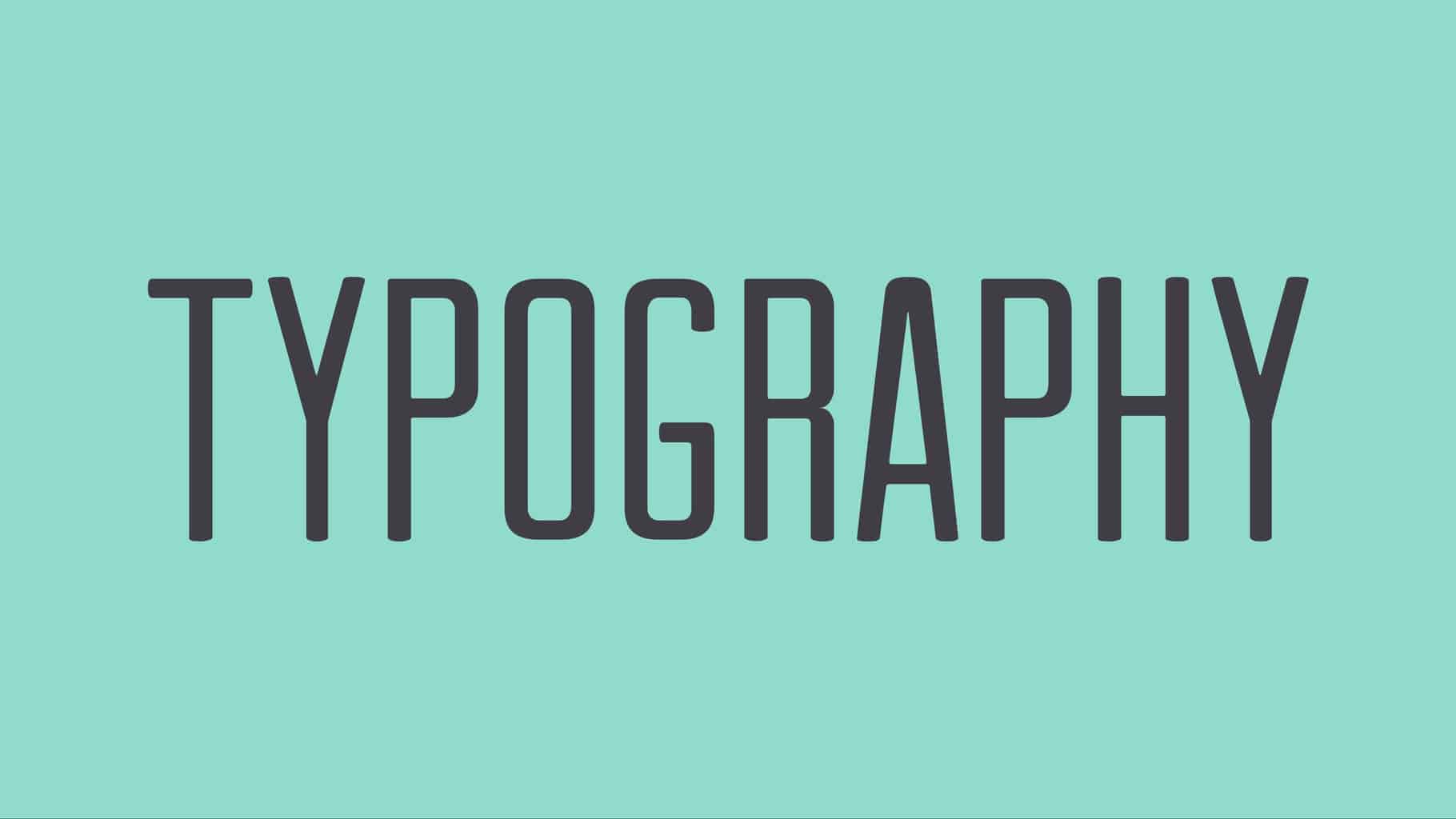 typography