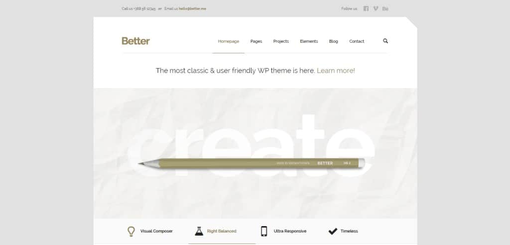 Better WordPress Theme