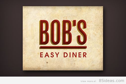 Bobs Diner logo