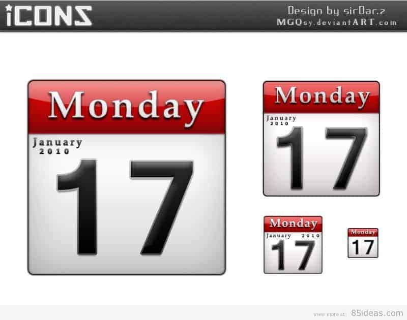 calendar_icons_psd