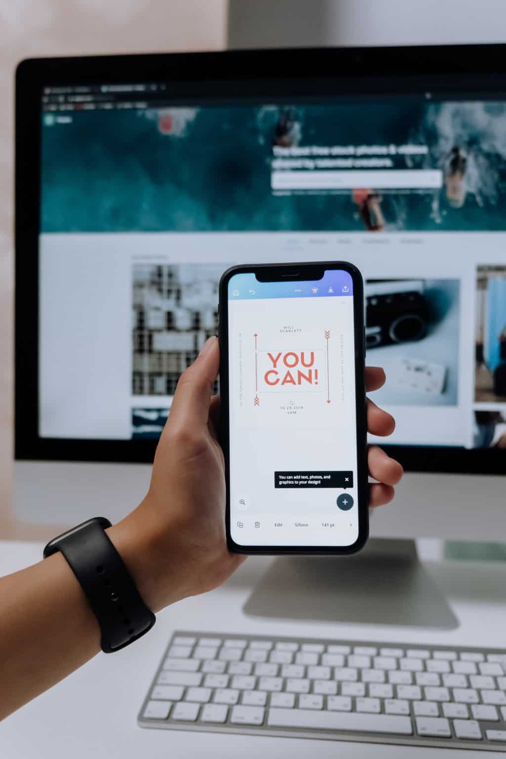 canva phone edit