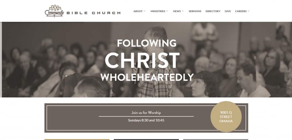 Church Template design