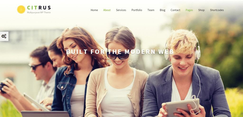 Citrus WordPress Theme