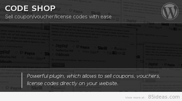 Code Shop for WordPress