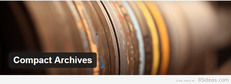 Compact Archives Plugin