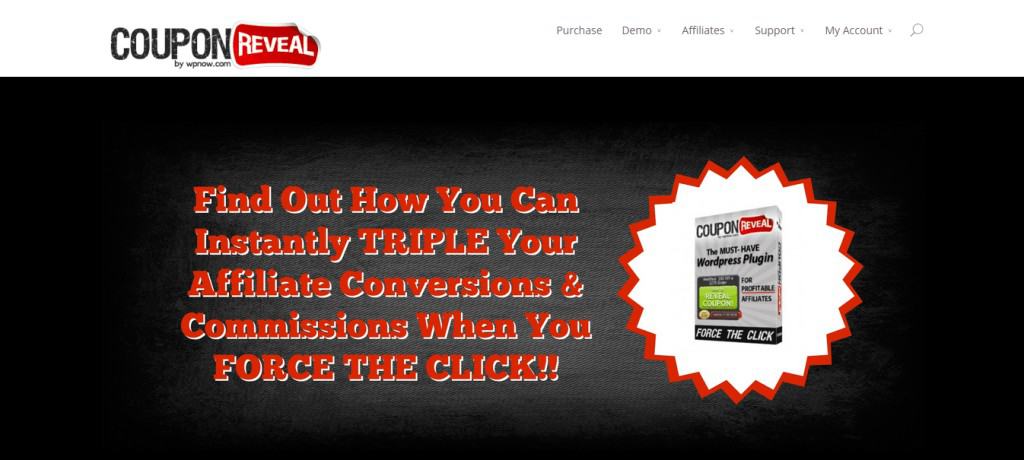Coupon Reveal Plugin