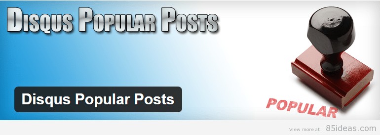 Disqus Popular Posts