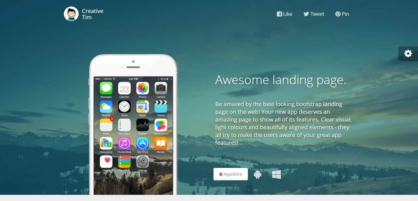 Dreamweaver Landing Page Template Dreamweaver Landing Page Template