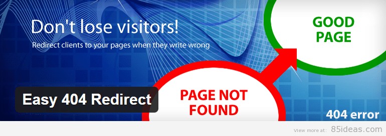 Easy 404 Redirect