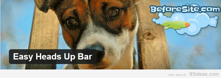Easy Heads Up Bar