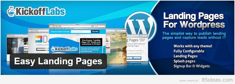 Easy Landing Pages Plugin