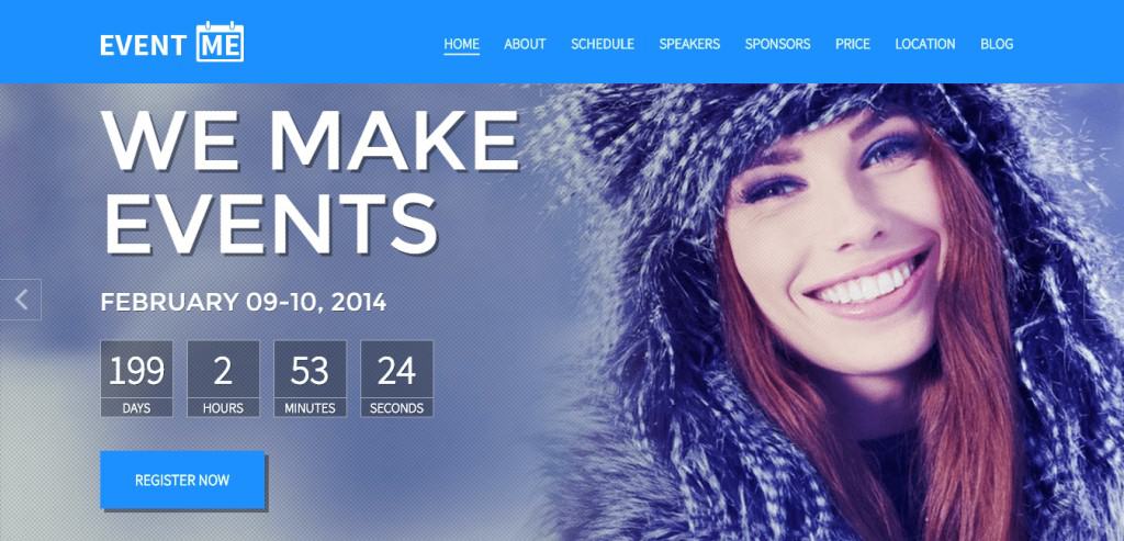 Eventme WordPress Theme