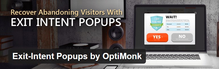 Exit Intent Popups by OptiMonk