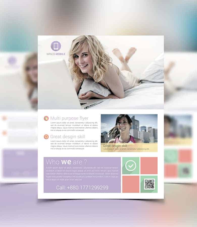 FREE FLYER POSTER MOCK-UP