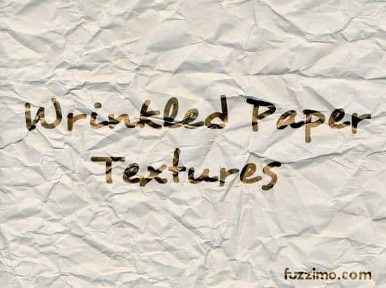 Free Wrinkled Paper Textures