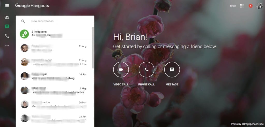 Google Hangouts