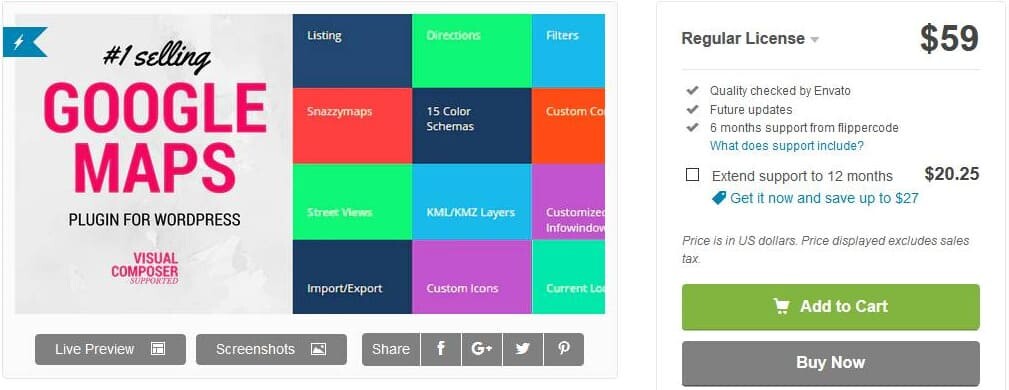 best WordPress map plugin