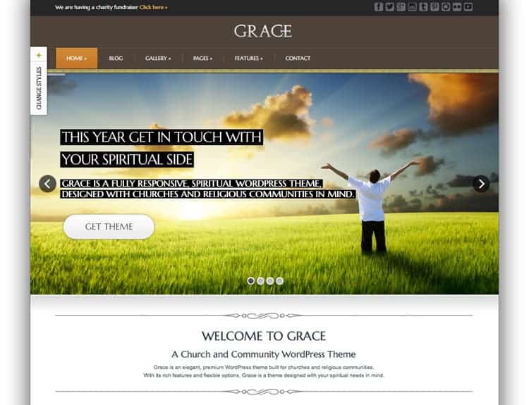 Graceland Church Theme