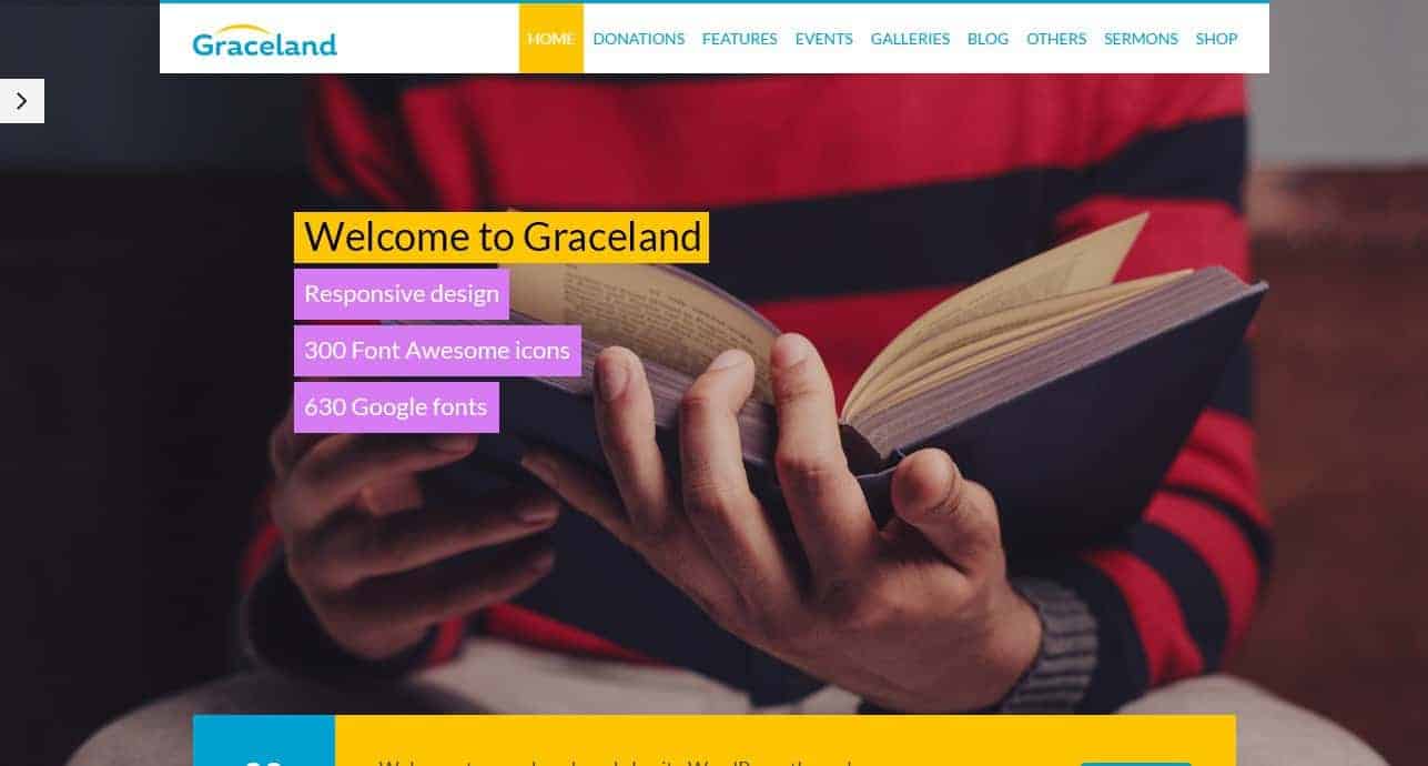 Graceland Church Theme