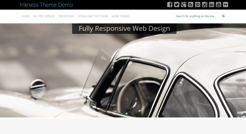 Inkness WordPress Theme