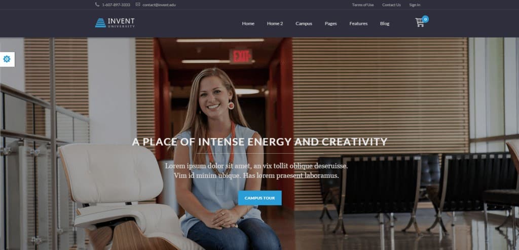 Invent LMS WordPress Theme