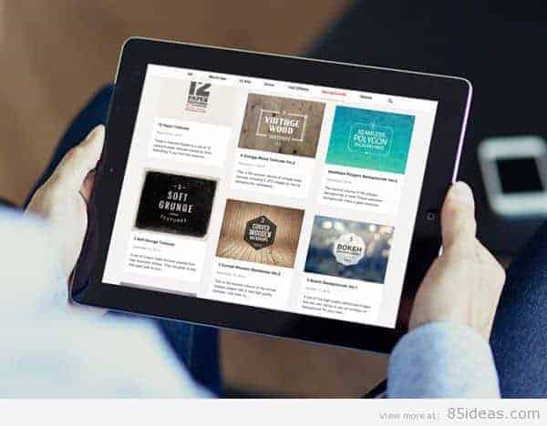 iPad Photo MockUp