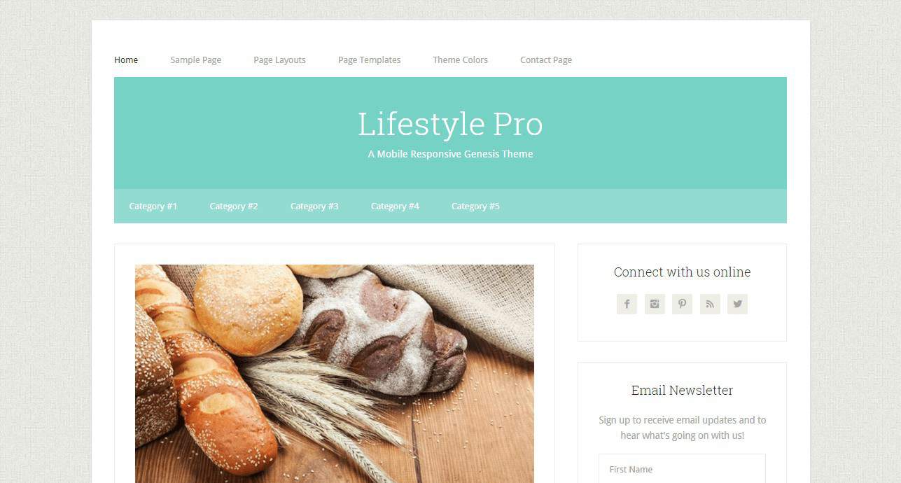 Lifestyle Pro Genesis Theme