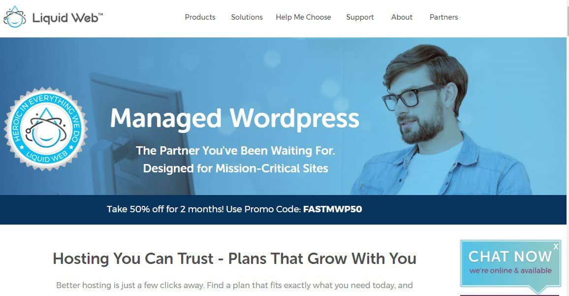 liquid web- best managed wordpress hosting