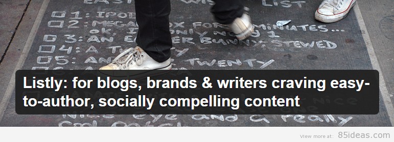 Listly Curation Plugin