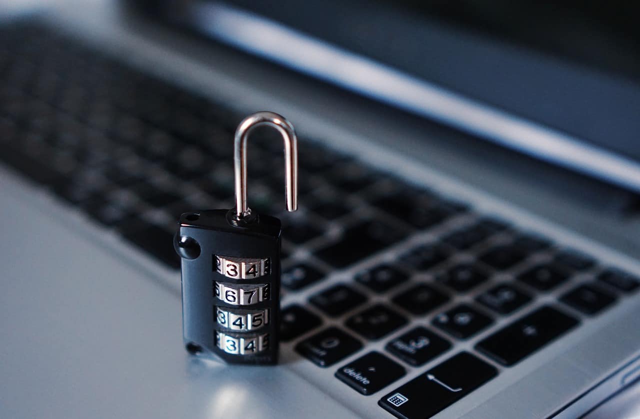 Lock on computer