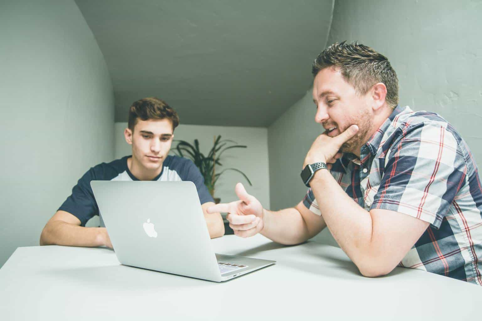 Mentor and student