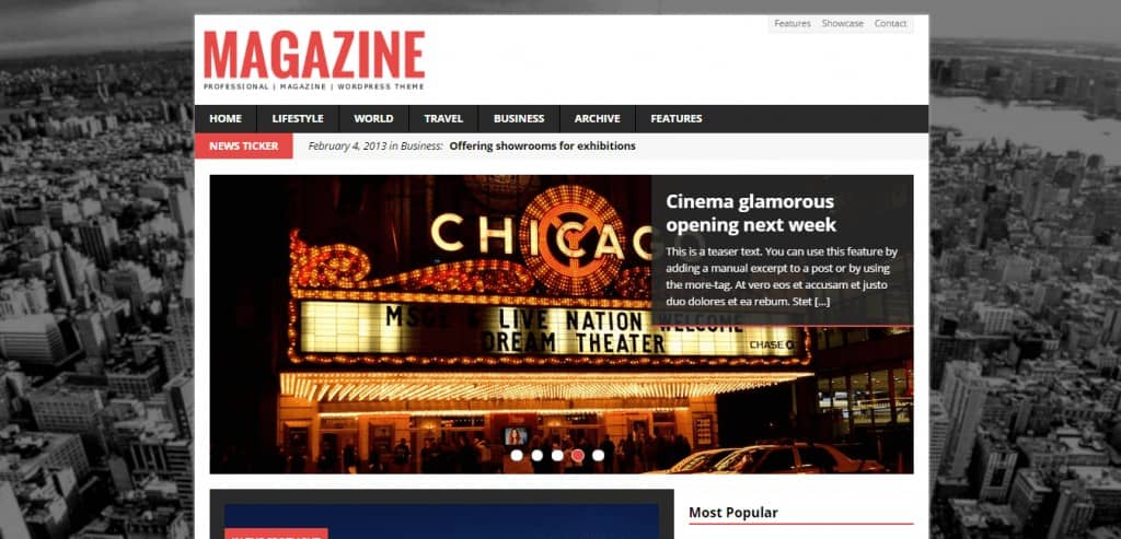 MH Magazine WordPress Theme