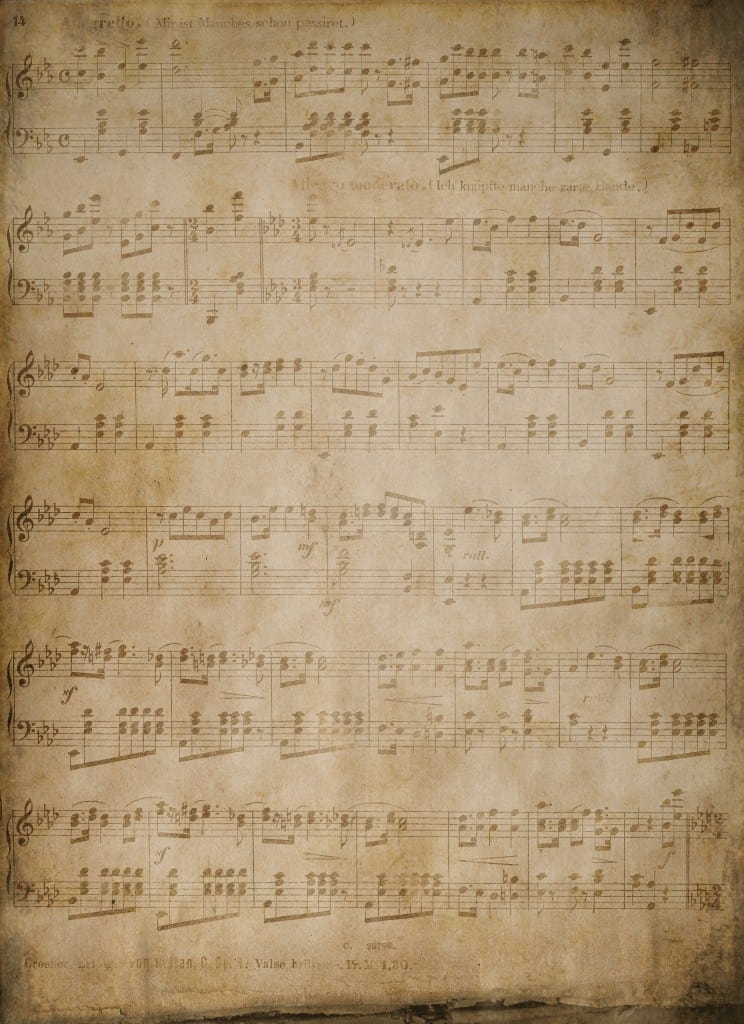 music paper