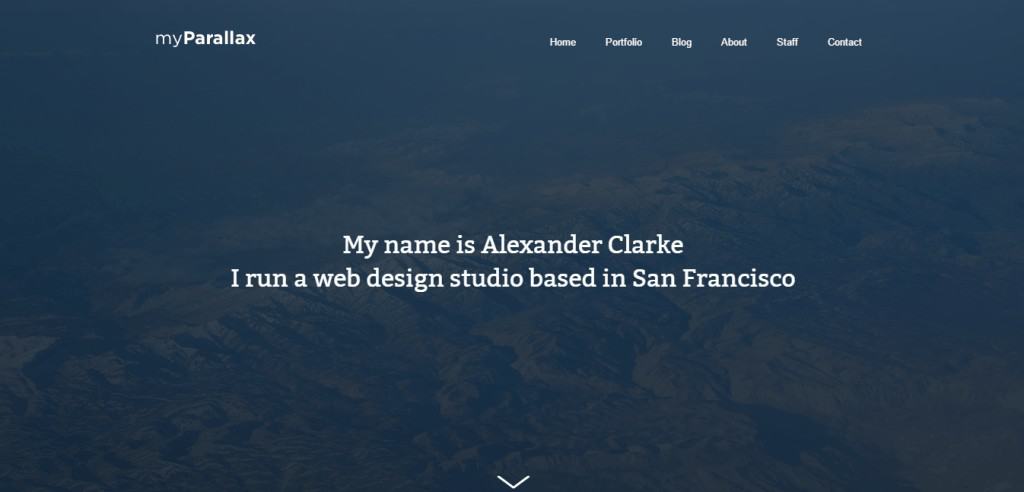 MyParallax theme