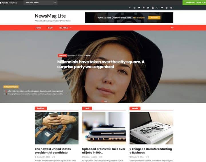 news-mag-lite-free-wordpress-template