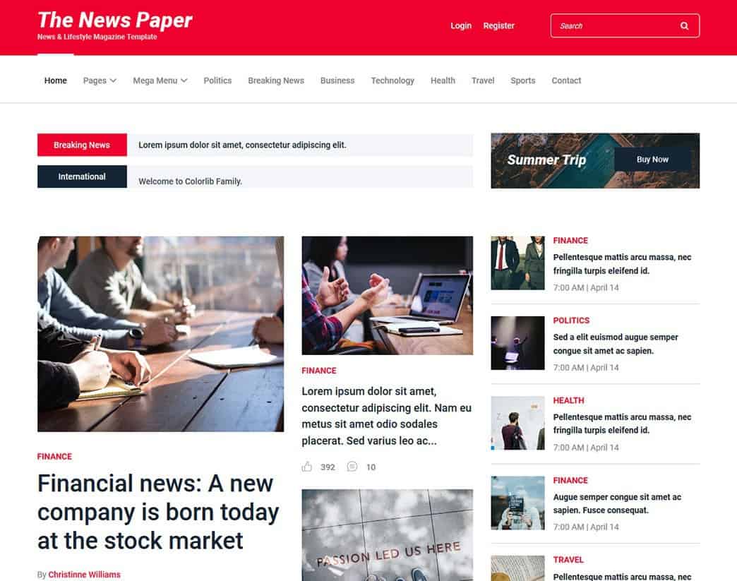 newspaper-free-template
