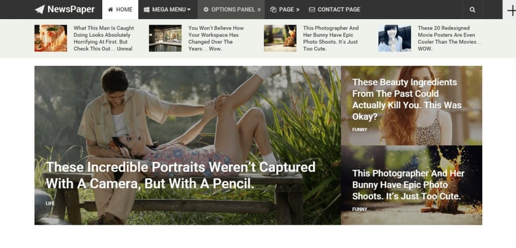 NewsPaper WordPress Theme