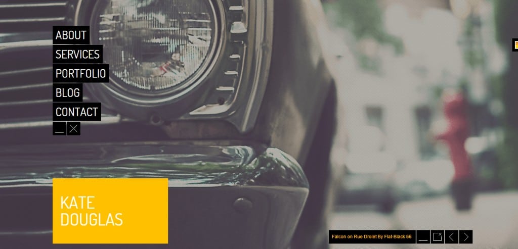 Nostalgia Portfolio WordPress Theme