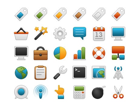 Onebit free icon set