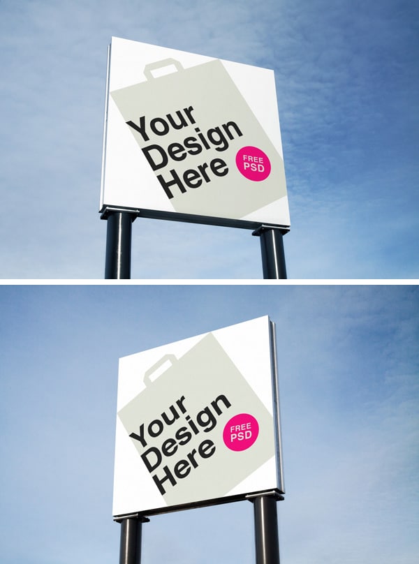 Outdoor Advertising PSD MockUps
