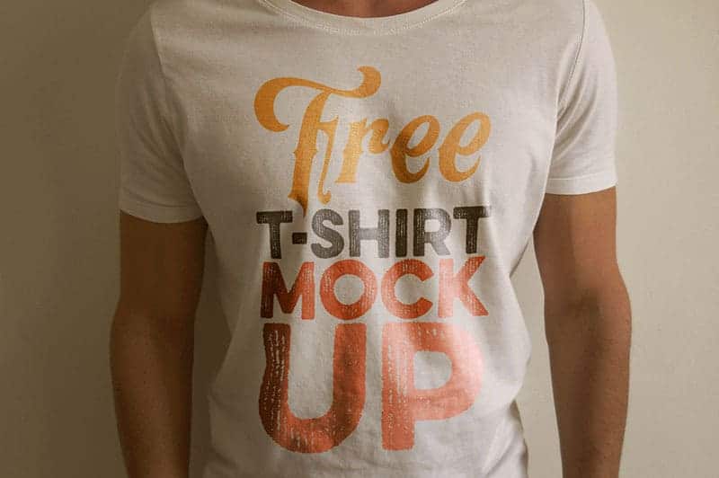 Photorealistic T-shirt Mockup PSD