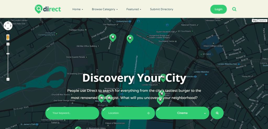 Pro Direct WordPress Directory Theme