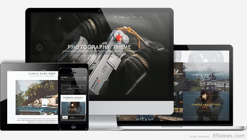 RokoPhoto WordPress Theme