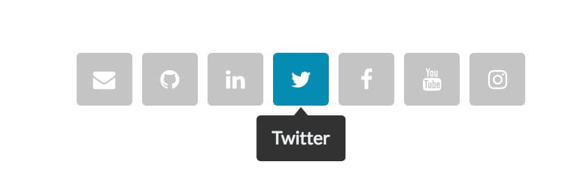 saas social media icons
