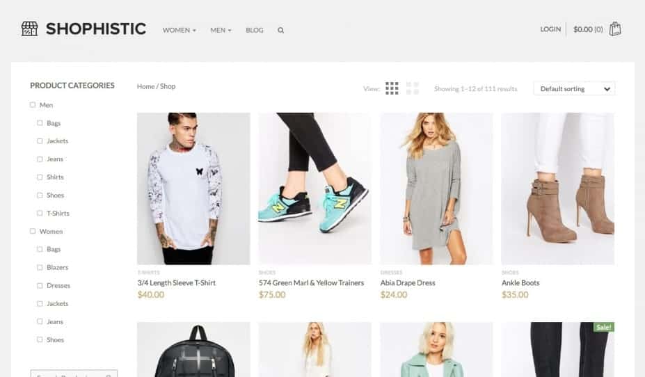 Shop Ecommerce WordPress Themes
